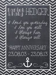 Anything that says i am thinking about you and i. 10th Year Wedding Anniversary Quotes Quotesgram