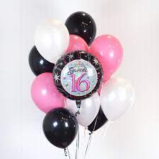 Bloomstoday.com partners with the national forest foundation to offer trees of tribute. Sweet 16 Bouquet Nationwide Balloons