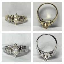 From The Bench Before And After Clean Polish And Rhodium Plating Looks Better Than New Pettit Je Silver Diamond Necklace Silver Y Necklace Jewelry Repair