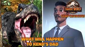 What Will Happen To Kenji's Father In Season 5 | Camp Cretaceous Season 5  Theory - YouTube