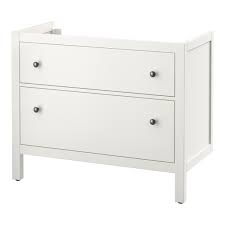 Meuble vasque 100 cm ikea. Hemnes Meuble Lavabo 2tir Blanc 100x47x83 Cm Ikea