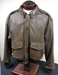 Vtg Golden Bear Brown Leather A 2 Bomber Jacket Thinsulate Made Usa Men S 44 Goldenbear Flightbomber Leather Bomber Jacket Jackets