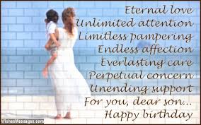 Birthday Wishes for Son: Quotes and Messages | Sms Text Messages via Relatably.com