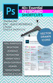 Adobe Photoshop 2020 Cheat Sheet Tools Tipsquick Reference Etsy Photoshop Freebies Printing Practice Photoshop