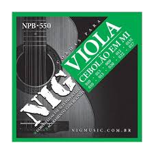 Encordoamento Para Viola Nig Cebolao Em Mi - Npb-550 - LC Violões