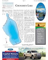 Lake Of The Day Chunamun Lake Alaska Highway News