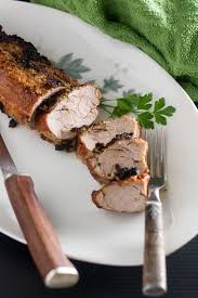 Easy oven baked pork chops that are tender, juicy, and easily customized to your favorite spices and seasonings. Garlic Air Fryer Pork Loin Binky S Culinary Carnival