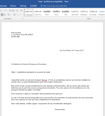Candidature Spontanee A Un Poste De Trader Mission Locale