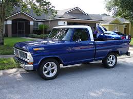 1970 Sonic Blue F100 Classic Ford Trucks Ford Trucks Ford Pickup Trucks