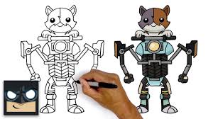 How To Draw Kit New Fortnite Season 3 Youtube In 2020 Drawing Kits Cartooning 4 Kids Sharpie Projects