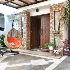 8 Inspirasi Desain Teras Rumah Cantik Unik Tren 2021