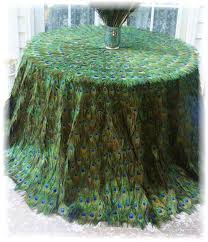 Peacock Tablecloth Etsy Web Jpg 576 669 Pixels Peacock Tablecloth Table Cloth Peacock