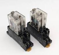 2 Pcs Omron MY2N-D2 Relay Base Assembly PYF08A-E 24 VDC Coil ...