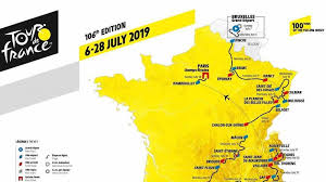 The 2021 route is a purely french affair starting in britainy and heading across the massif central into the high alps south across provence. Tour De France Stage 1 Route Map Tourism Company And Tourism Information Center