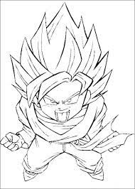 Free dragonball z coloring pages. Dragon Ball Z 13 Coloring Page