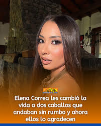 Elena Correa rescató a los animalitos que ahora viven muy chineados y hasta  intentan meterse a su casa 🥰🐴👇 🔗 Nota en link de bio #caballos  #ElenaCorrea