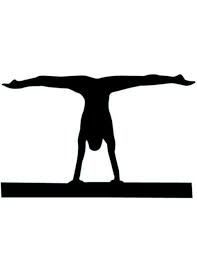 Pin By Cate Hodgkinson On Siluety Silhouette Clip Art Gymnastics Gymnastics Poses