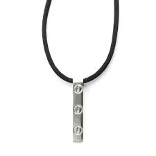 0.31 total diamond carat weight. Cartier Love Bar Necklace White Gold 18k Men Women Pendant Necklace Elady Globazone