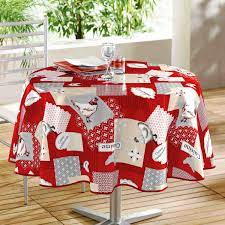 Ici vous pouvez choisir la qualité que vous souhaitez pour ensuite être dirigé vers les nombreux modèles disponible. Nappe Ronde Toile Ciree D160 Cm Galipi Rouge Linge De Table Eminza