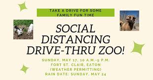 1:59 waggle tv 135 280 просмотров. Social Distancing Drive Thru Zoo