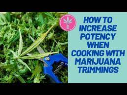 How To Increase Potency When Making Edibles With Trim