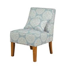 Kinfine Slipper Medallion Print Accent Chair Soft Blue 129 44 From Amazon Blue Accent Chairs Beige Accent Chair Chair