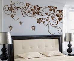Amazon Com Hotportgift Large Flower Butterfly Removable Pvc Wall Sticker Home Decor Art Decal Wall Decor Bedroom Bedroom Wall Wall Decor Amazon