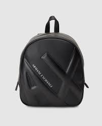 Discover armani exchange at asos. Armani Exchange Women S Small Black Backpack With Raised Embossing Armani Exchange Fashion El Corte Ingles