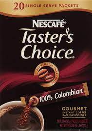 We did not find results for: Nescafe Taster S Choice Colombian Instant 20 Ct Kroger