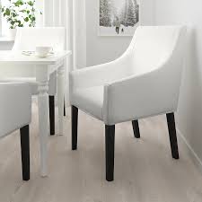 Sakarias Armchair Inseros White Ikea In 2021 White Dinning Room Dinning Room Chairs Affordable Furniture
