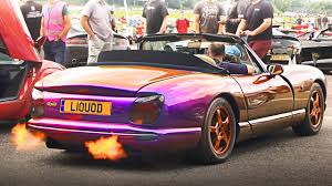 7 tvr chimaeras have provided 61 thousand miles of real world fuel economy & mpg data. Tvr Chimaera With A Flame Kit Youtube