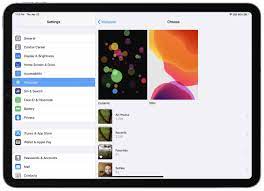 How To Change Home Screen Wallpaper On Apple Devices Homescreen Screen Wallpaper Photo Apps