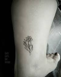 Image Result For Aster And Daffodil Sketch Daffodil Tattoo Tattoos Candle Tattoo