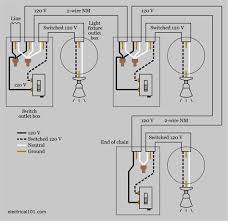 Circuit wiring direct to light switch only interupts the hot feed white has been re coded as black. Free Multiple Light Switch Wiring Diagram