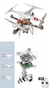 A Teardown Of The Phantom 2 Vision Plus Drone From Dji Tech Drones Dji Quadcopterdrones Dji Drone Drone Design Uav Drone