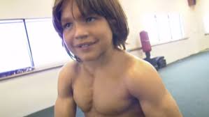 Is that what a proper six pack should look like? This Is What Little Hercules Is Doing Now