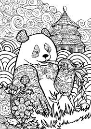 How to pick color schemes. Therapeutic Coloring Pages Dengan Gambar Adult Coloring Pages Panda Jerapah