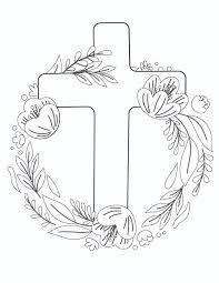 / 9+ easter coloring pages. 3 Free Printable Easter Cross Coloring Pages Laptrinhx News