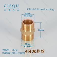 Solid core pvc pipe (28). 1 2 Inch 3 4 Inch 1 Inch Short Copper Water Pipes Connector Tianex