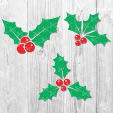 Download Christmas Holly Svg Dxf Png Cut Files High Quality Premium Design PSD Mockup Templates