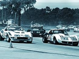 1973 Sebring Pace Lap Vintage Corvette Corvette Race Car Sports Car Racing