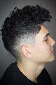 55 Latest Short Curly Hairstyles For Men To Keep Your Crazy Curls On Trend Taper Fade Haircut Fade Haircut Curly Undercut
