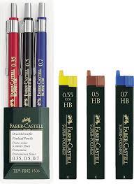 With collections like the creative studio and art & graphic. Faber Castell 130622 Druckbleistift Tk Fine 3er Etui Je Ein Stift 0 35 Mm 0 5 Mm Und 0 7 Mm Spar Set Druckbleistifte 3 Dosen Ersatzminen Amazon De Kuche Haushalt