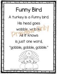 Bird Songs For Kids Funny Bird Thanksgiving Poem For Kids Thanksgiving Poems Thanksgiving Songs Kindergarten Poems