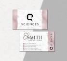 Personalized Q Sciences Business Card, Q Sciences Custom QR Code Cards