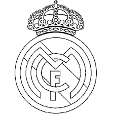 Coloriage Real Madrid En Ligne Gratuit A Imprimer Logo Real Madrid Coloriage Foot Coloriage