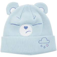 Care Bears Grumpy Bear Kawaii Character Watchman Beanie 17 Liked On Polyvore Featuring Accessories Hats Acrylic Hat Beanie My Polyvore Finds Embro