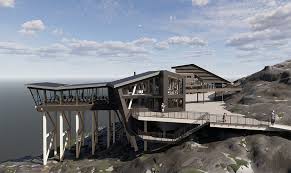 Pendelbanen skal gå fra åndalsnes sentrum opp til byfjellet nesaksla. H Fasader Leverer Til Romsdalsgondolen H Produkter