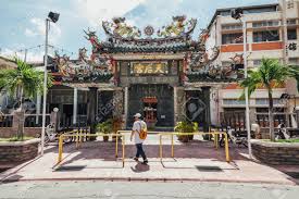 Chinese lantern, george town, lanterns, malay peninsula, malaysia, malaysian, penang, penang island. Chinese Temple With Chinese Decoration In George Town Penang Stock Photo Picture And Royalty Free Image Image 77992485