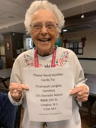 You can search by address, city, county, zip code. Langley Woman Launches Christmas Card Campaign For Seniors In Care News 1130